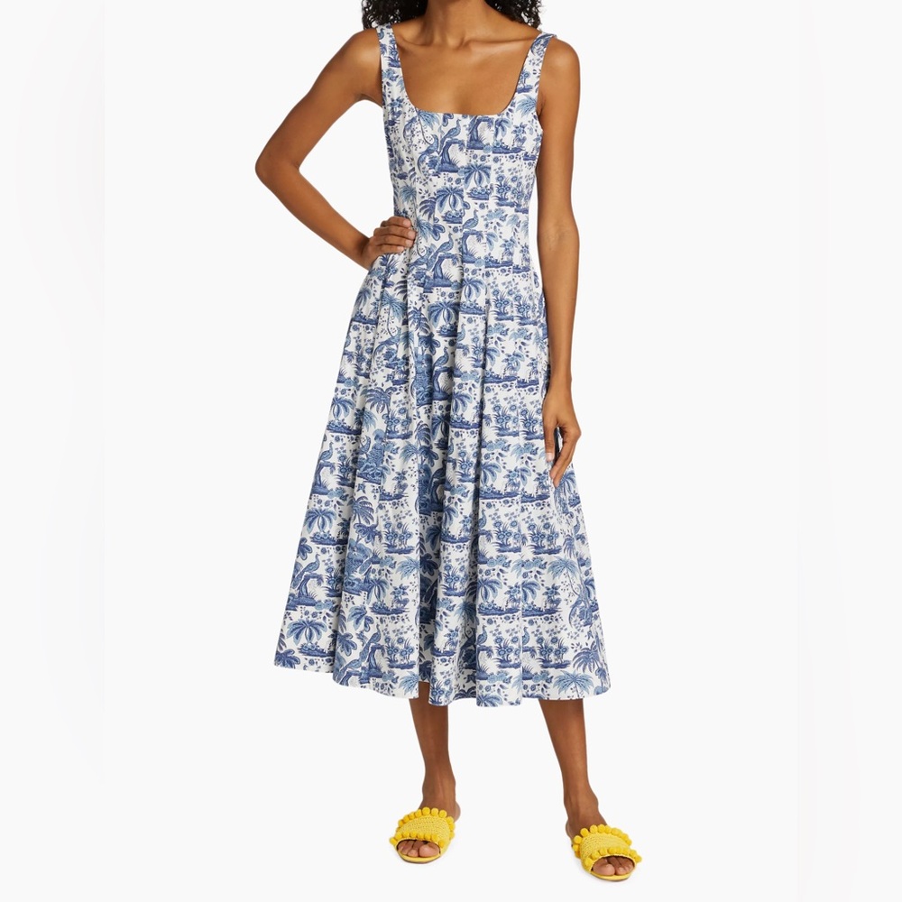 Staud Wells A-Line Dress. Size 4